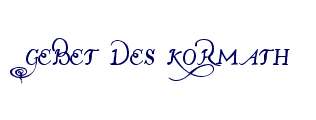 Gebet des Kormath